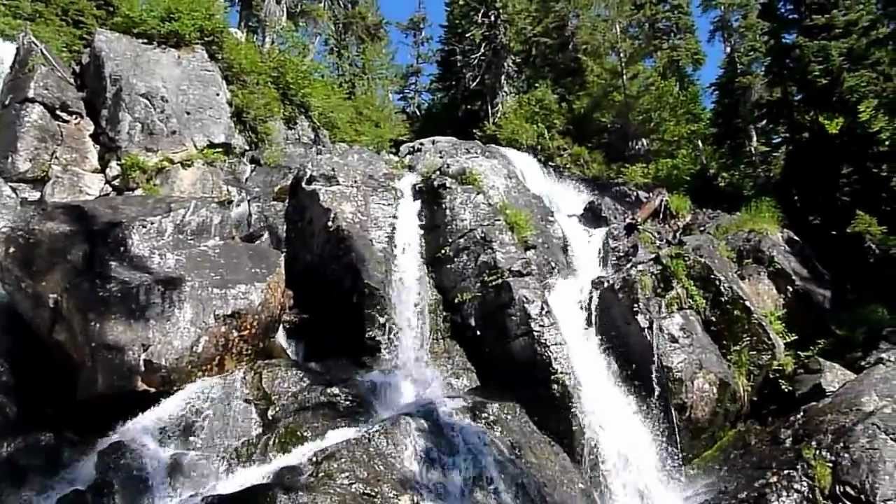 Falls Below Spectacle Lake Alpine Lakes Wilderness, Wa August 5th