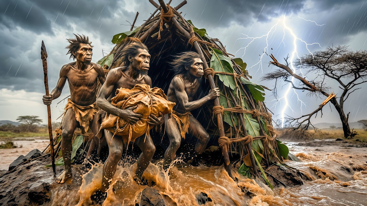 Prehistoric Survival Story | Early Humans Flee the Great Flood