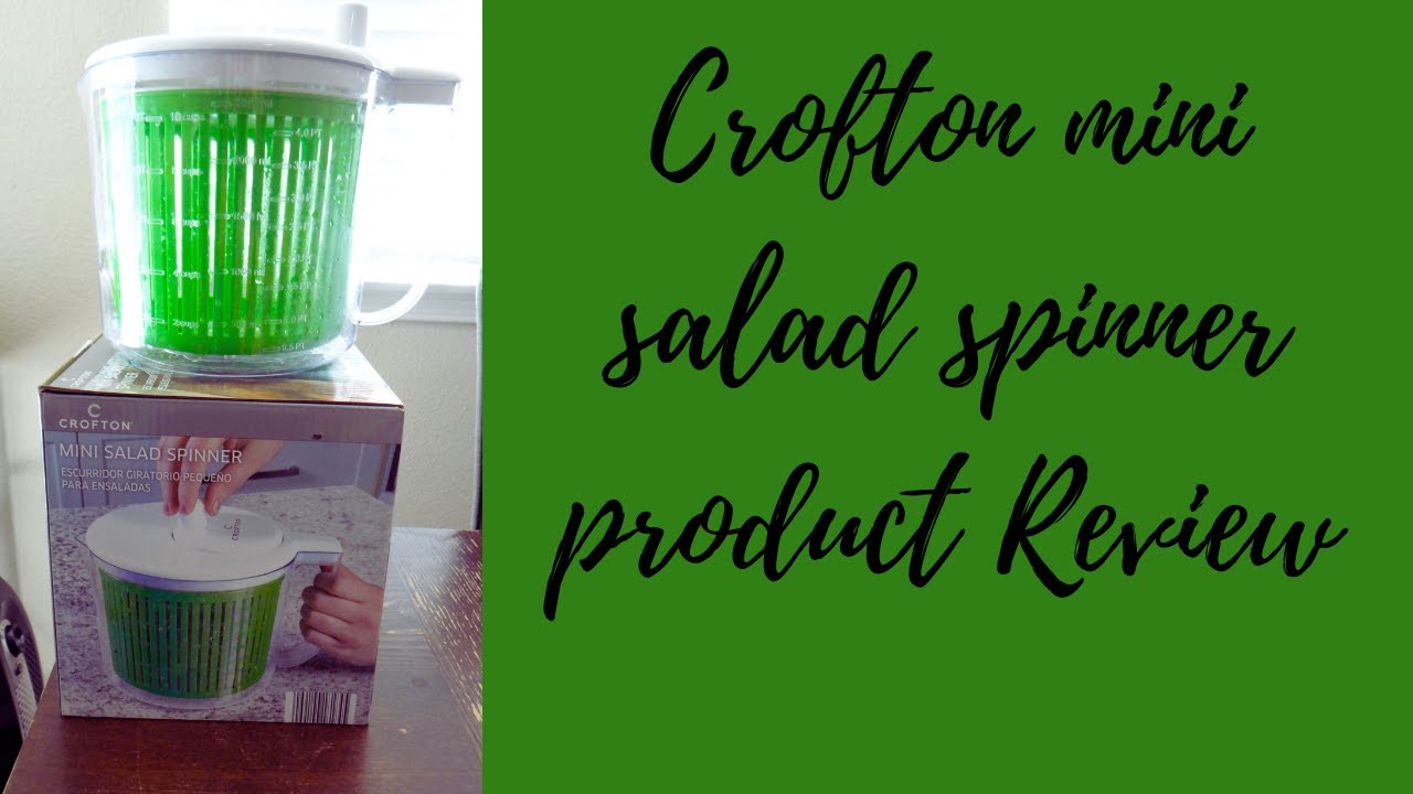 Crofton Mini Salad Spinner, ALDI US