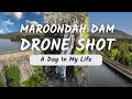 Drone shot maroondah dam healesville  mrsinghstation  travel vlog