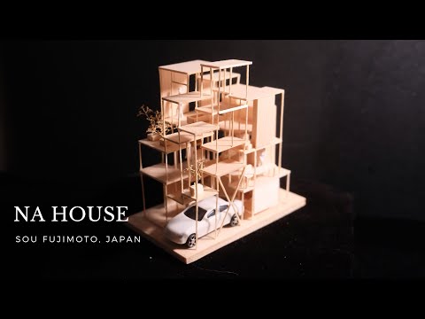 Mini NA house in 1:100 // Pocket Architecture | NA house, Japan