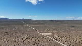 Drone's eye view: El Paso Mountains.