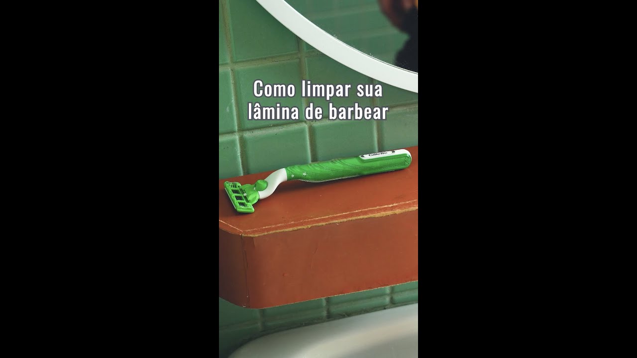 COMO LIMPAR A LÂMINA DE BARBEAR 