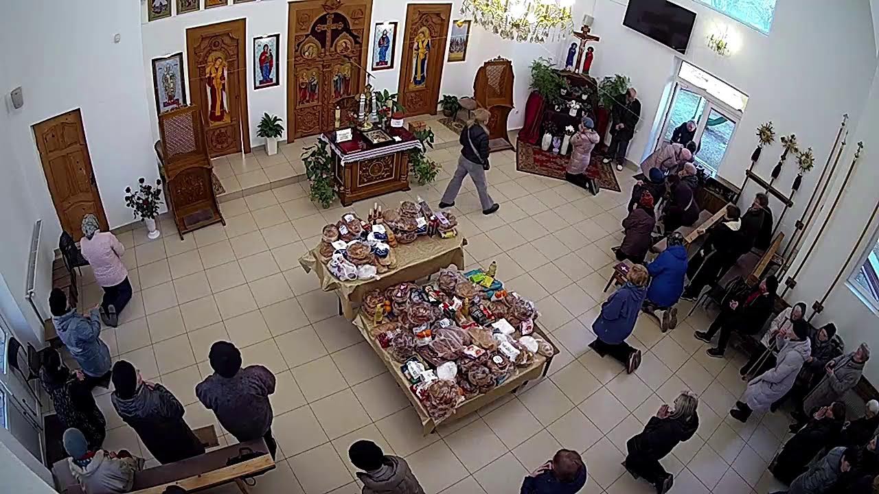 Літургія Напередосвячених Дарів (сорокаусти) (11.03.2026, поч. о 8:00 год.)