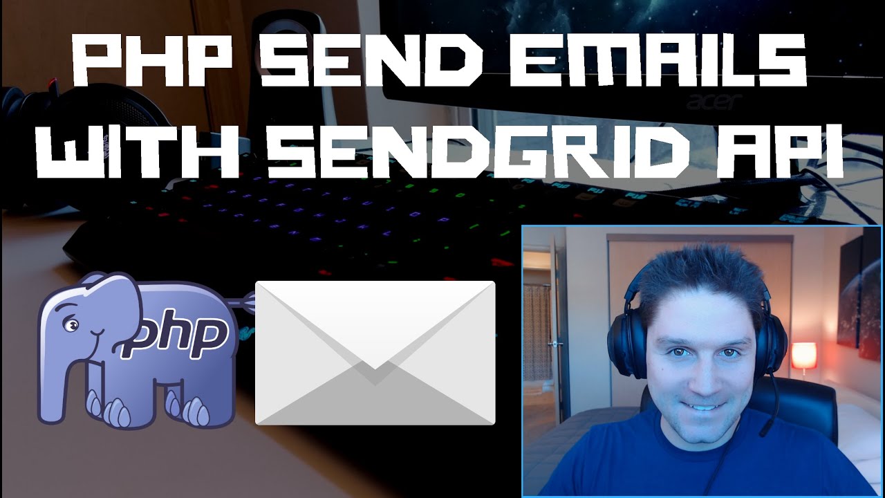 php ส่ง email smtp  Update New  PHP Send Emails with Sendgrid API