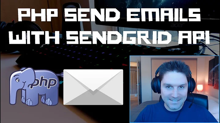 PHP Send Emails with Sendgrid API