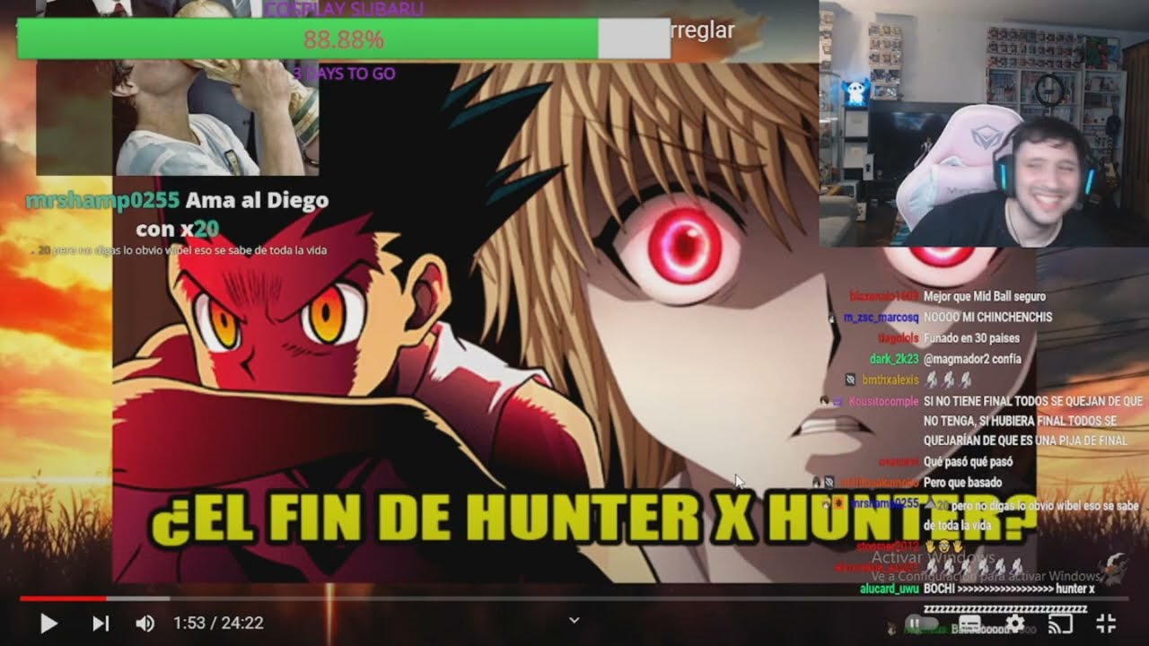 GUIBEL REACCIONA A LOS ERRORES DE HUNTER X HUNTER