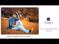 How to edit orange effect on lightroom  lightroom mobile tutorial  omkar lamkane photography