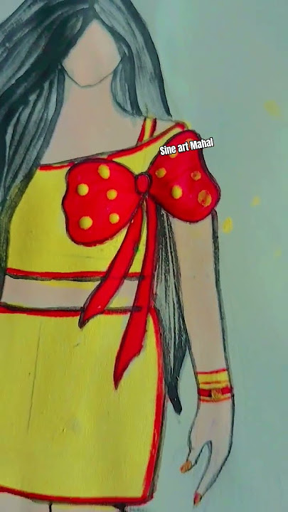 outfit from first' boby con dresses ######subscribemychannel #art #artscraft