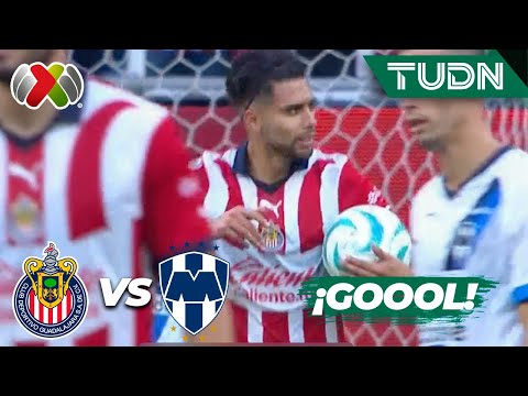 ¡GRAN GOL DE MARÍN QUE ILUSIONA A CHIVAS! | Chivas 1-2 Monterrey | AP2023-J7 | Liga Mx | TUDN