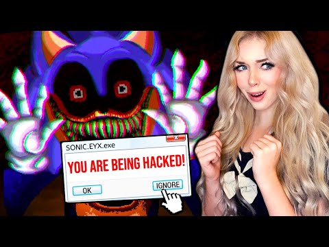 DO NOT DOWNLOAD SONIC.EYX SONIC HACKED MY COMPUTER!?! (SCARIEST GAME EVER!)