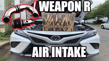 2018+ TOYOTA CAMRY (2.5L i4) WEAPON R INTAKE INSTALL