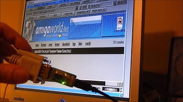 Amiga 500 on the Internet via Null Modem Cable and Raspberry Pi