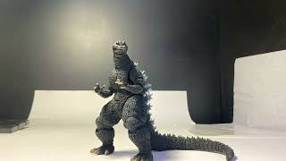 Sh monsterarts Godzilla 2004 stop motion test