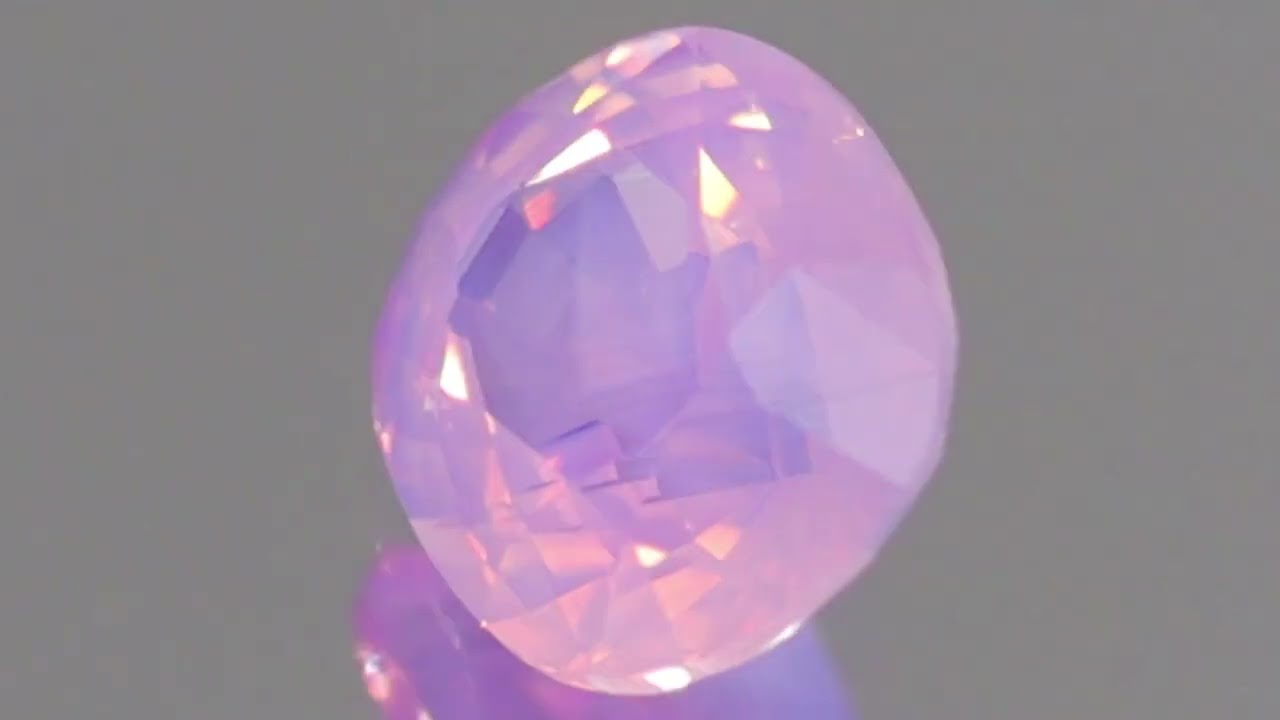 天然ピンクサファイア 0.42ct 【ミルキーピンク・非加熱】 ベトナム