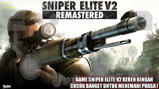 Keren Parah ! Bisa Main Game Sniper Elite V2 Remastered Di Android Full Offline ! screenshot 1