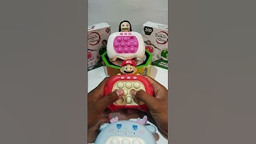 Playing push game super mario, pop it elektrik, push game challenge, asmr, #popit #toys