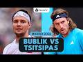 Alexander Bublik Meets Stefanos Tsitsipas 🍿 | Madrid 2026 Highlights
