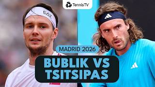 Alexander Bublik Meets Stefanos Tsitsipas 🍿 | Madrid 2026 Highlights Wealth