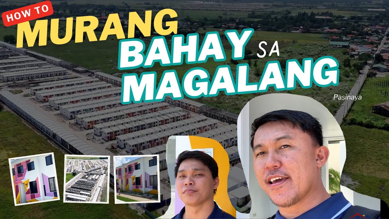 Pag-IBIG Housing & Pasinaya Model House in Magalang! Pampanga Home Tour: 🏡🚁