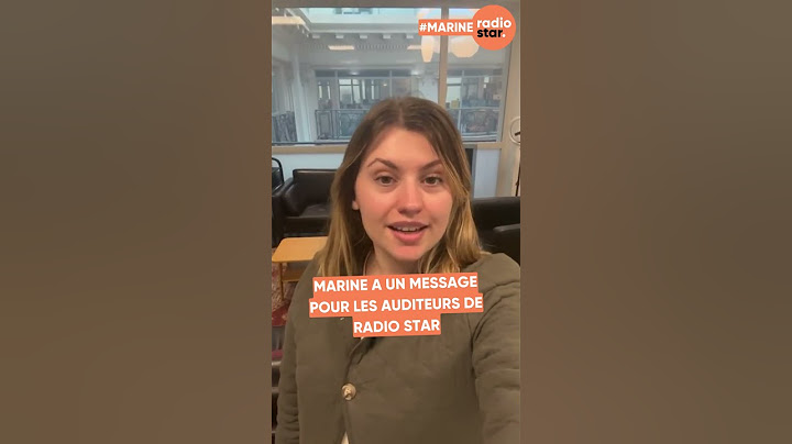 Marine, la gagnante de la Star Ac', a un p'tit message rien que pour vous #marine #staracademy