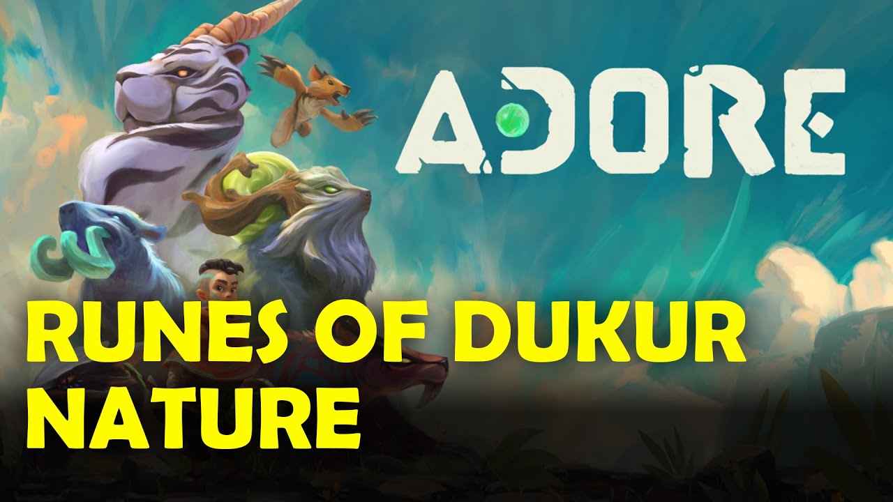 Adore - Runes of Dukur - Nature Gameplay Walkthrough No Commentary 60fps