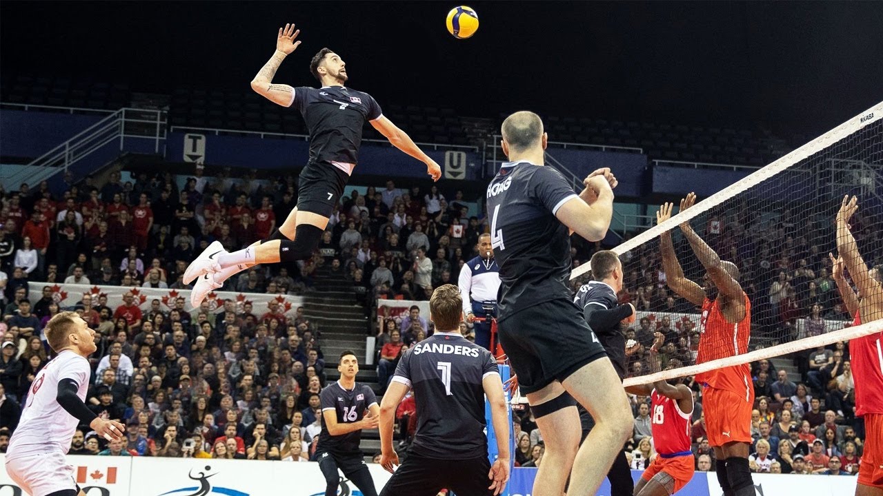 Incredible Vertical Jump | Stephen Maar | Volleyball Spike 360 Cm - YouTube