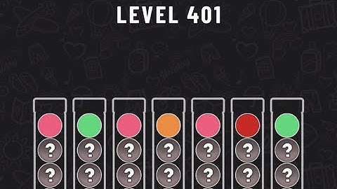 Ball Sort Puzzle Level 401 #ballsortpuzzle #ballsortpuzzlegameplay #puzzlegame #mobilegames
