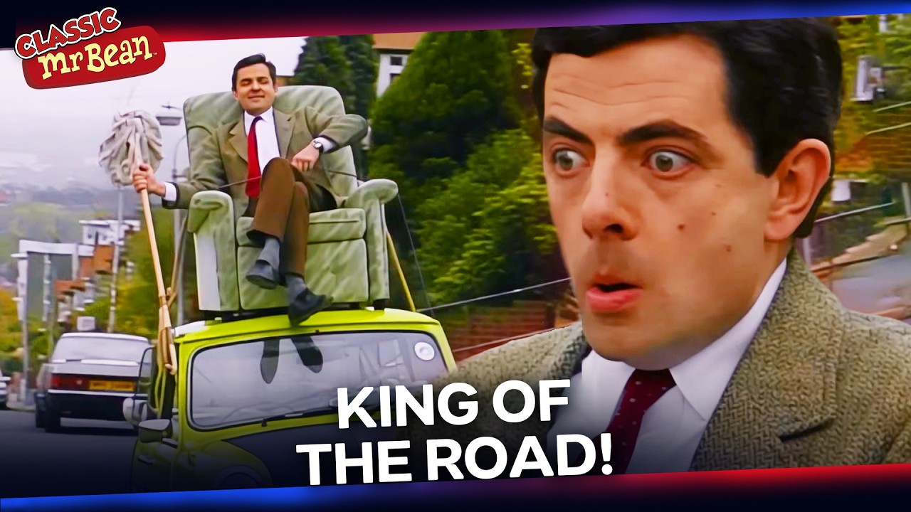 ⁣Bean's First Class Drive | Classic Mr Bean