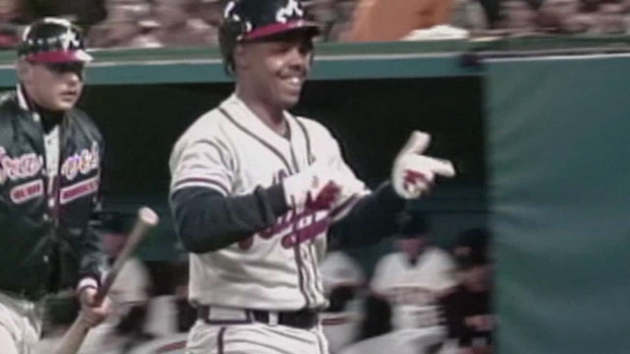 1991 NLCS Gm7: Hunter's homer gives Braves 3-0 lead