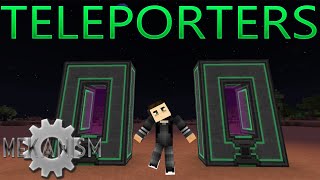 Teleporter & Portable Teleporter - Mekanism Tutorial