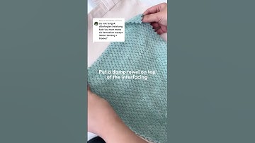 Guna iron-on interfacing je 🥰 - 5 minute crafts