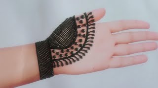 Beautiful stylish Mehndi design | New easy mehandi design Trick video mehandi for beginners screenshot 5