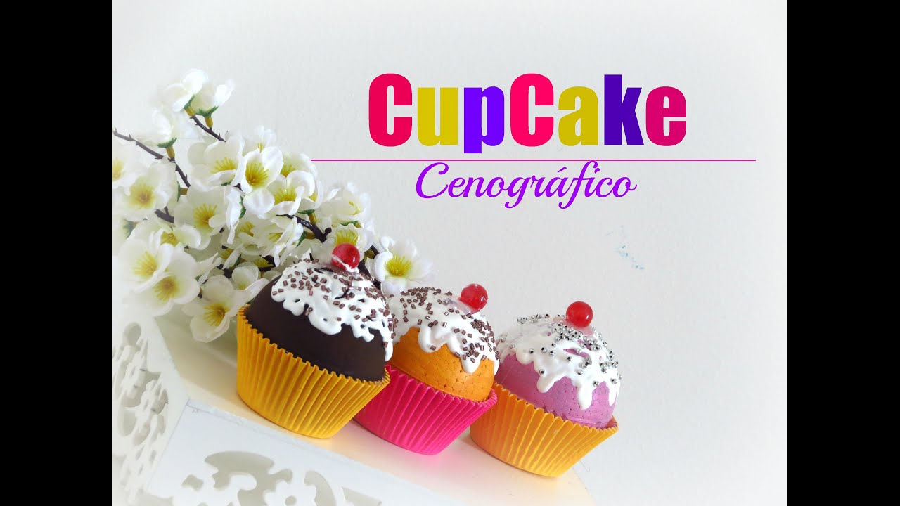 Cupcake cenográfico