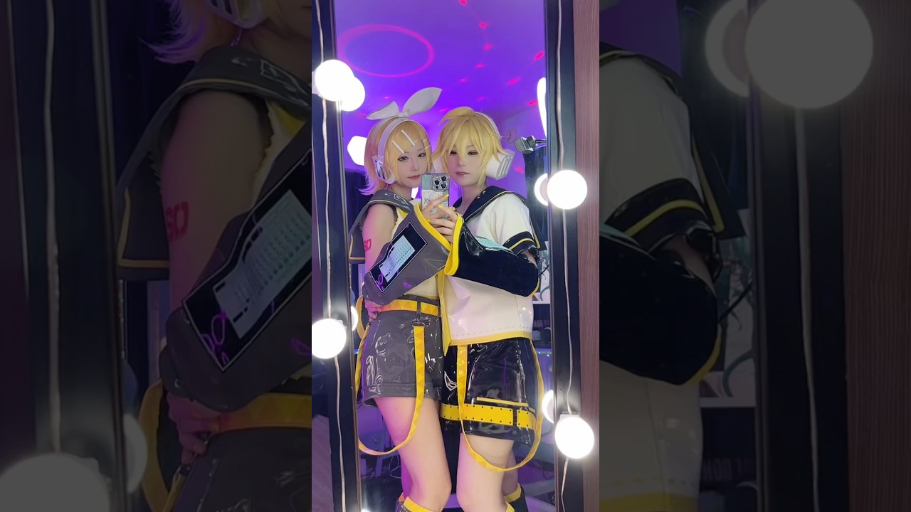 KING🧡💛 #shorts #鏡音リンレン #コスプレ #cosplay #kiss