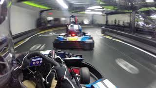 Getting Air & Passing People at Andretti Indoor Karting San Antonio