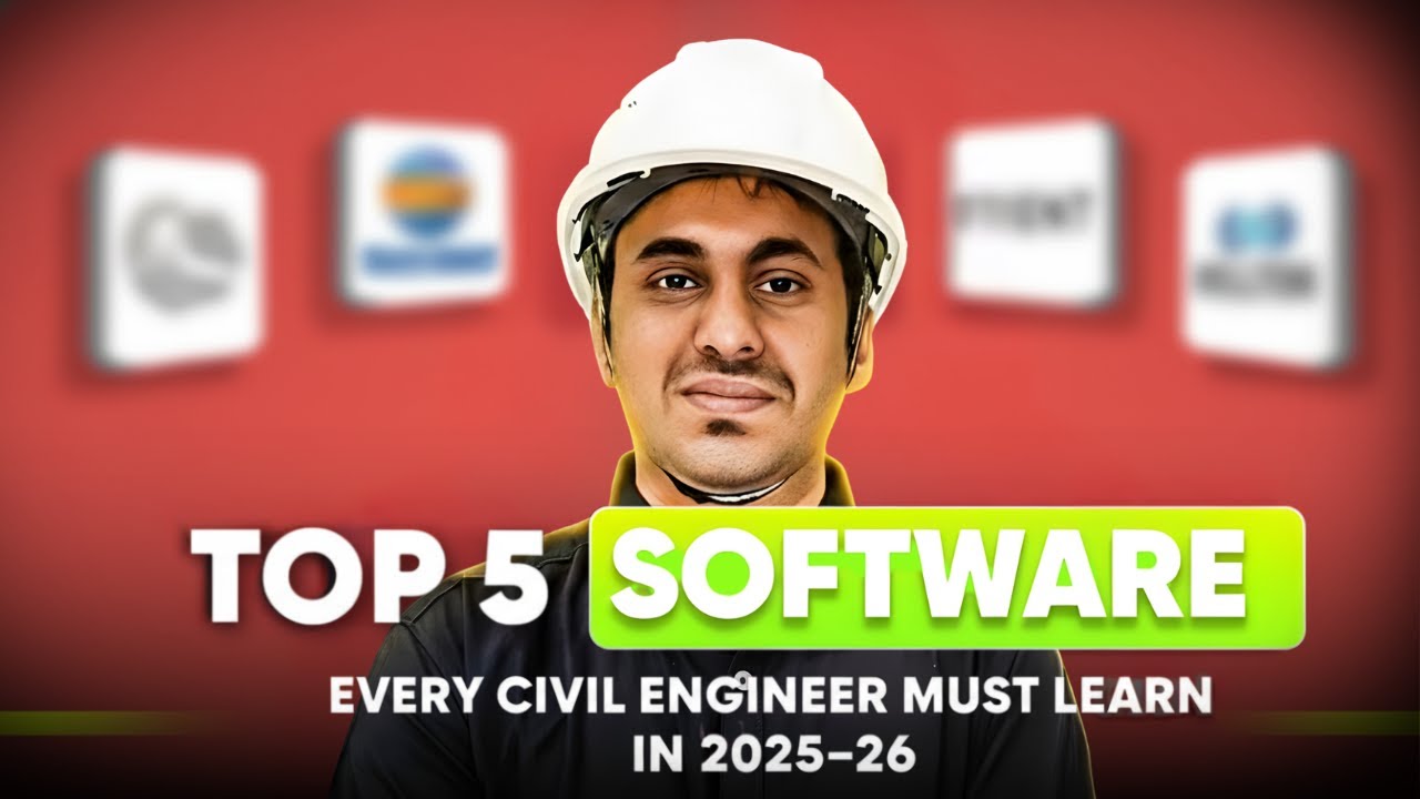 Top 5 Software Every Civil Engineer Must Learn in 2025 - YouTube