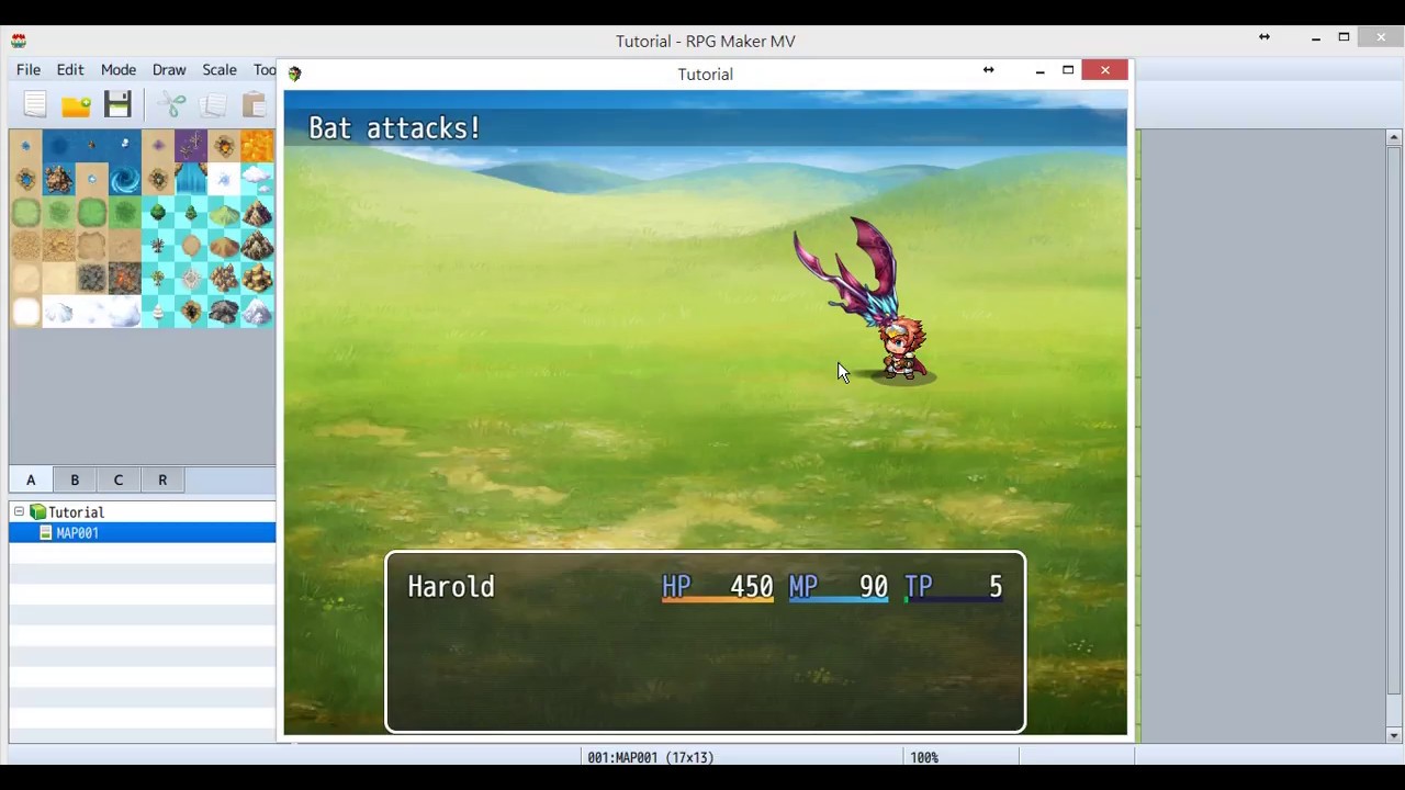 VE Battle Motions tutorial(3) 羣KEN RPG Maker MV plugin tutorial - YouTube