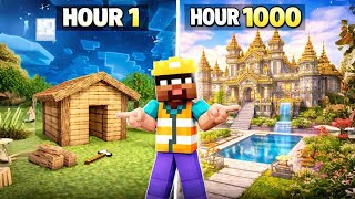 1 hour vs 1000 hours build chellange