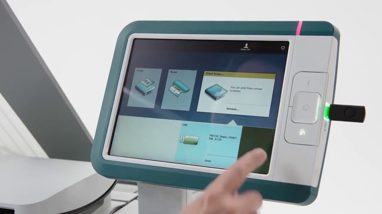 Océ PlotWave 345/365 Large Format Printer With Instant MultiTouch