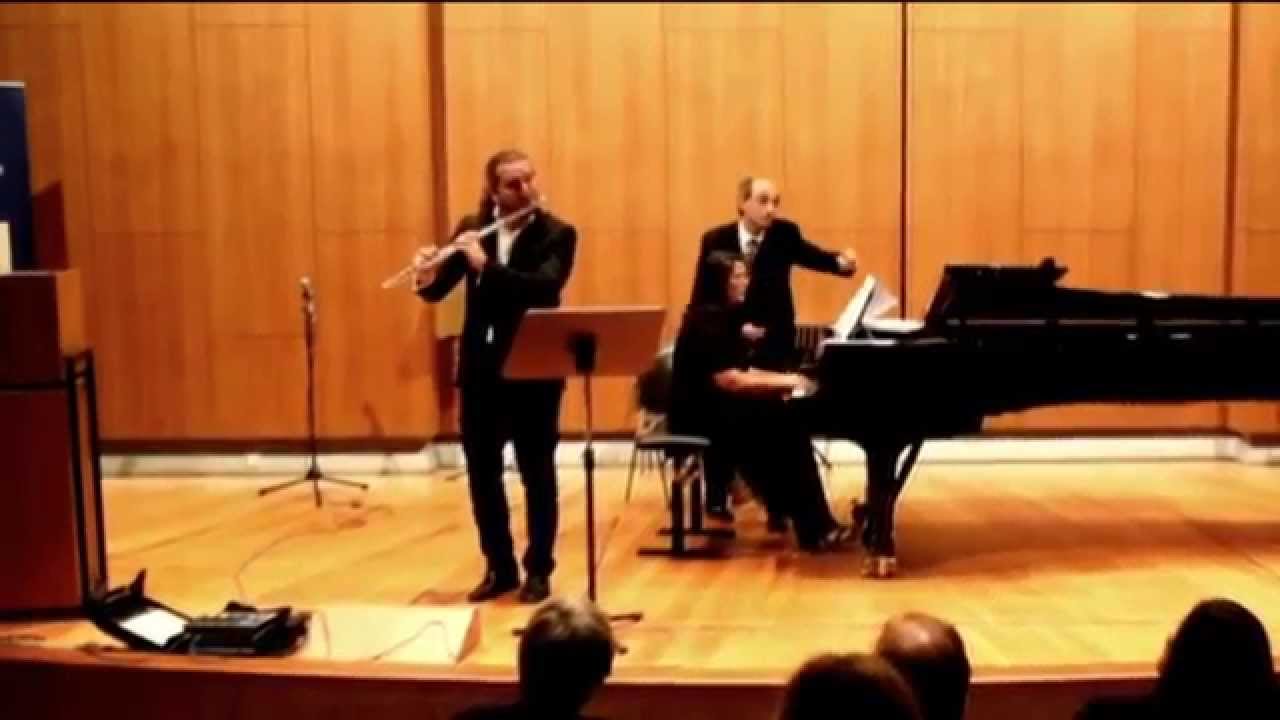 GUASTAVINO - Introducción y Allegro / EFRAÍN OSCHER (Flute) & CECILIA PILLADO (piano)