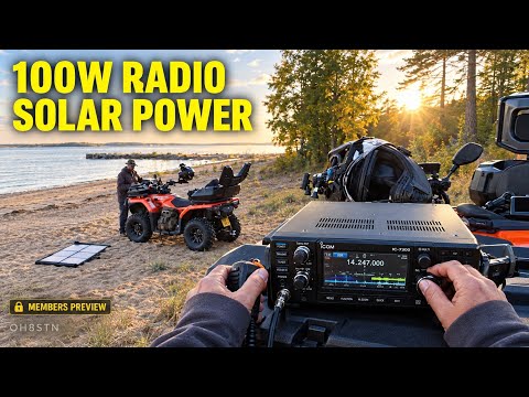 Preview: Portable Solar Power for a 100 Watt Ham Radio
