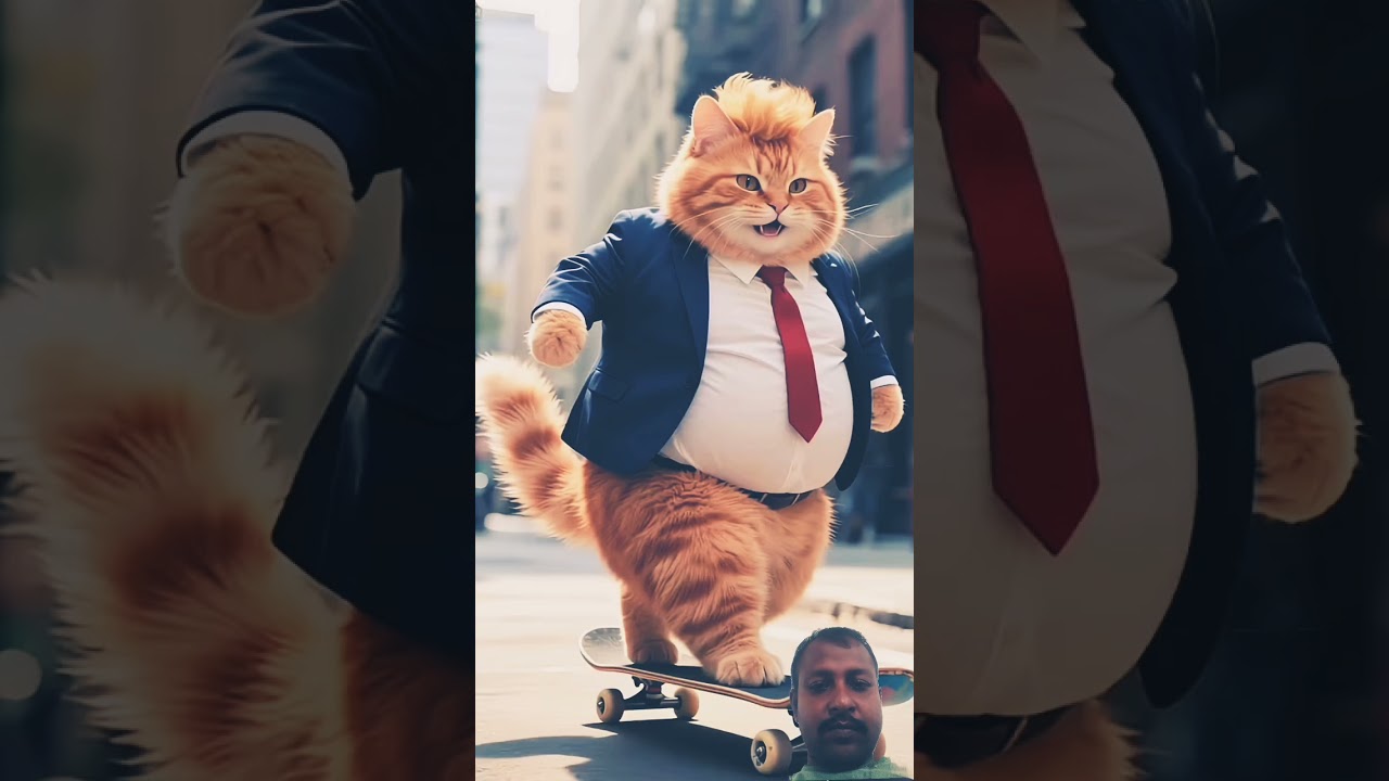 # toode oreng cat and american presidend dennar