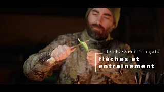 Empennage Dune Flèche Et Entrainement Quotidien Au Tir À Larc