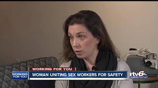 Woman uniting sex workers for safety