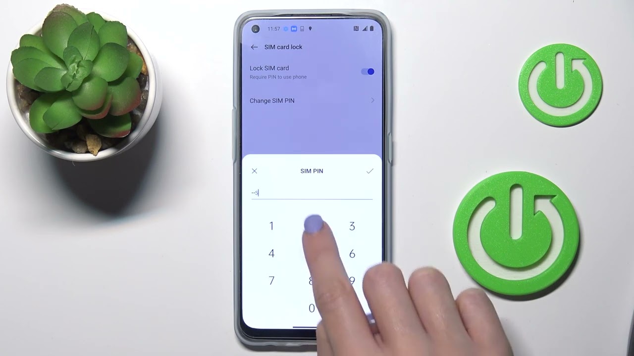 How to Change SIM PIN on OnePlus Nord CE 2 - Adjust SIM PIN