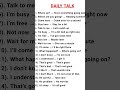 Daily learning English
