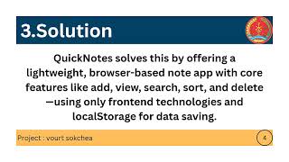 Quick note web application screenshot 2