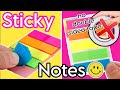 Sticky notes diyhow to make sticky notes without double sided tape