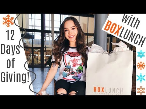 12 Days of Giving with BoxLunch!